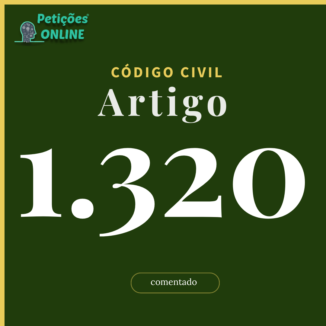 Código Civil Art 1320 Comentado