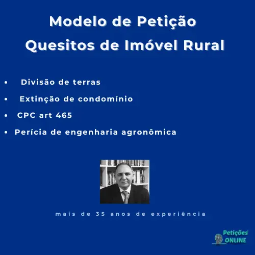 Quesitos im&oacute;vel rural