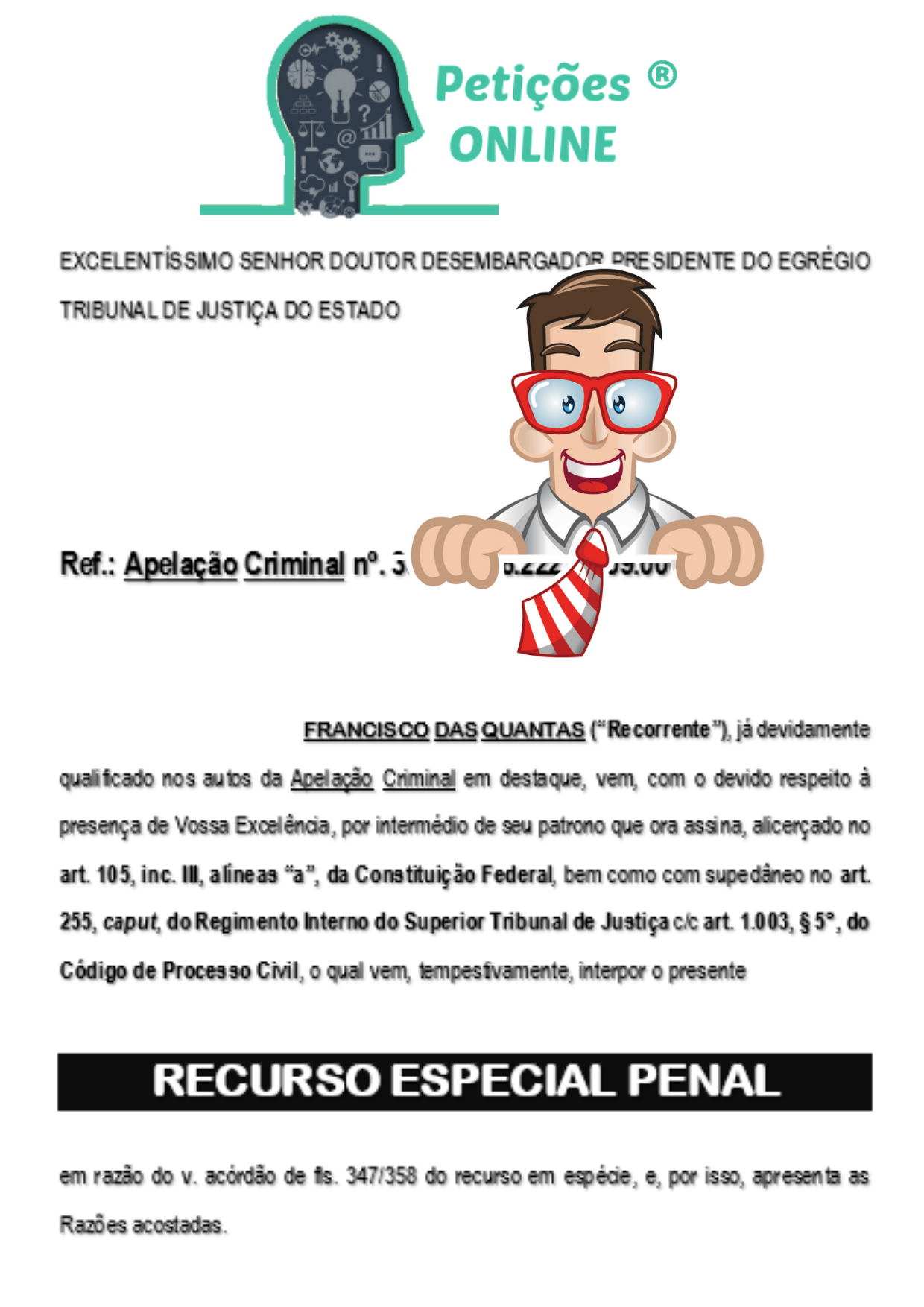 Recurso Especial Criminal, EAD